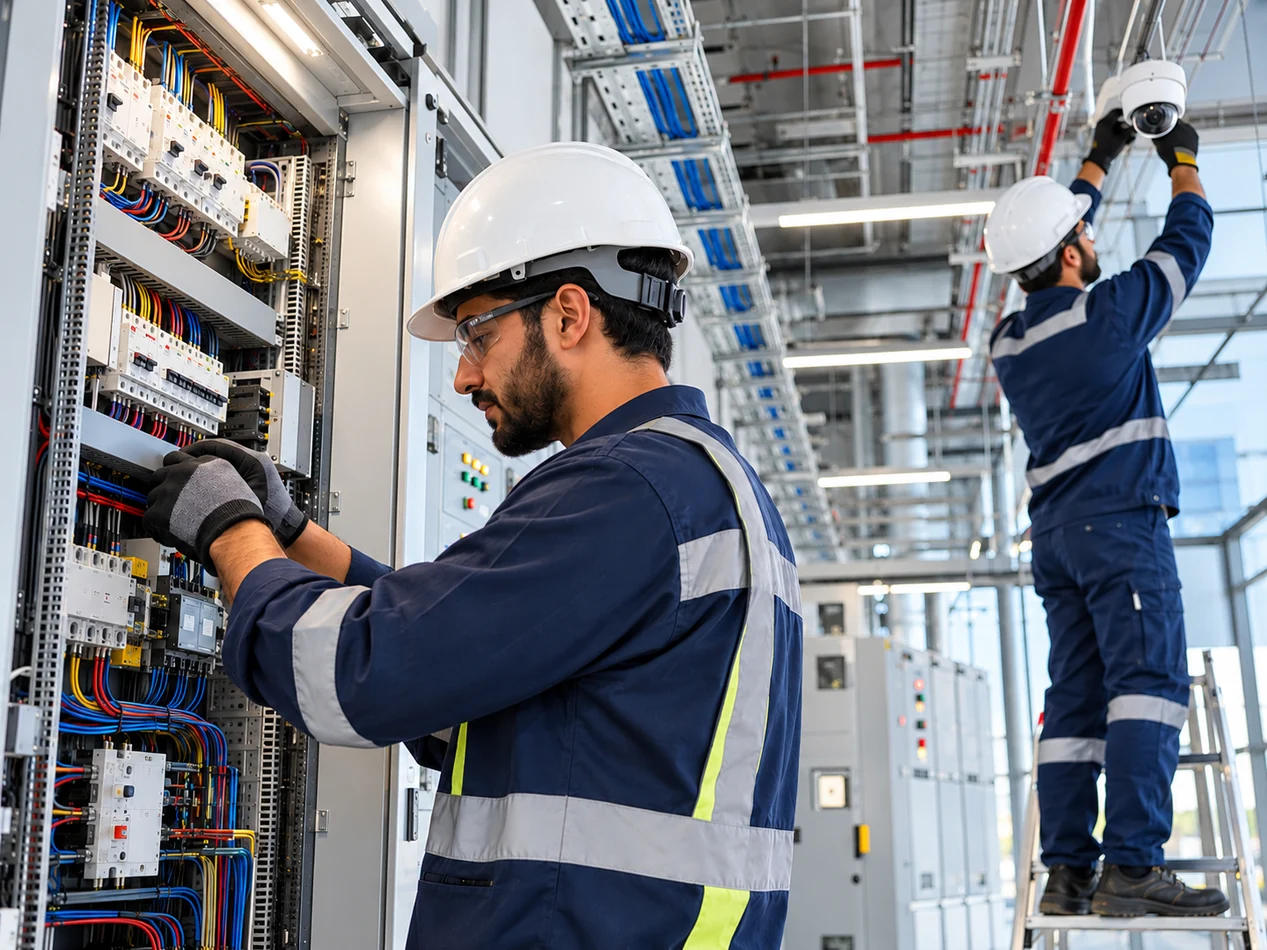 Electrical & Low Current — illustrative service image